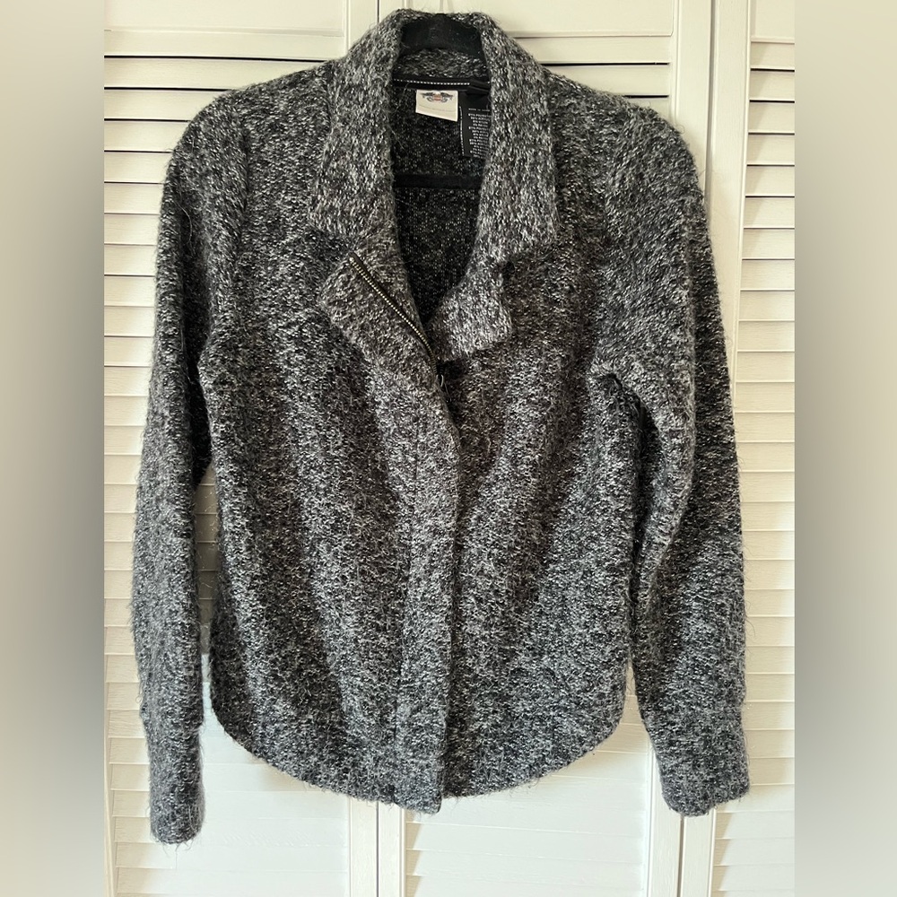 Cozy Harley-Davidson Charcoal Sweater